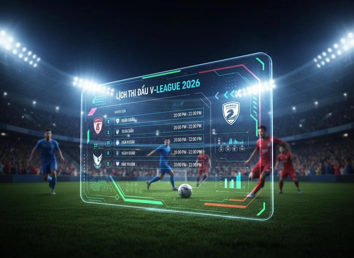 Lịch Thi Đấu V-League -2