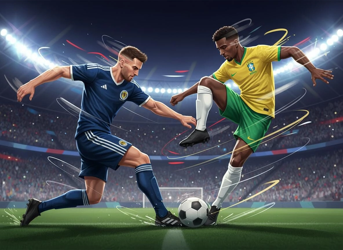 Scotland vs Brazil-2