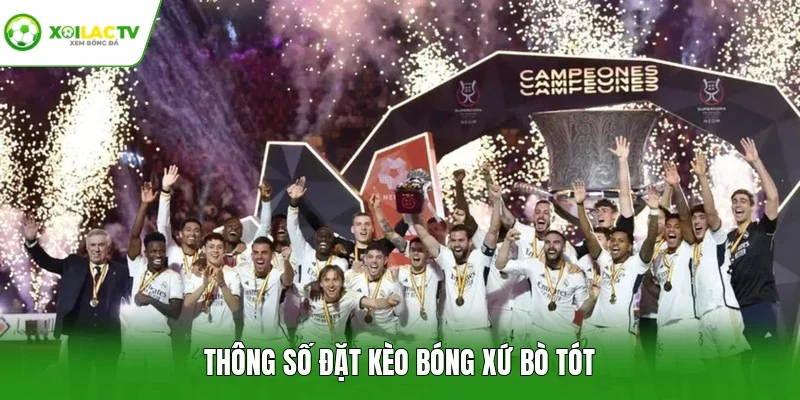 Thông số đặt kèo bóng xứ bò tót