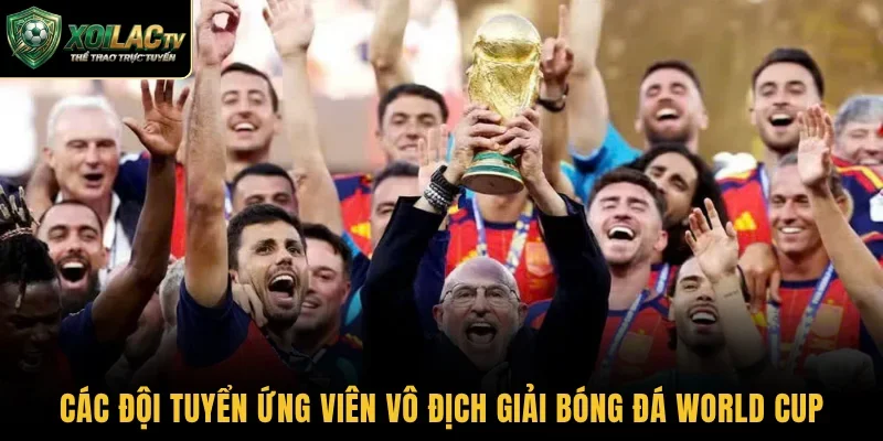 Các đội tuyển ứng viên vô địch giải bóng đá World Cup