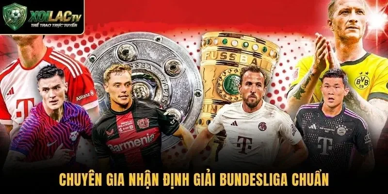 Chuyên gia nhận định giải Bundesliga chuẩn