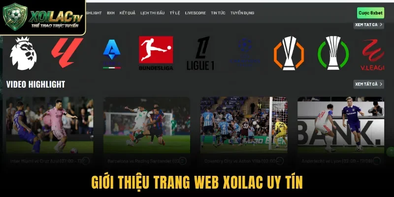 Giới thiệu trang web Xoilac uy tín