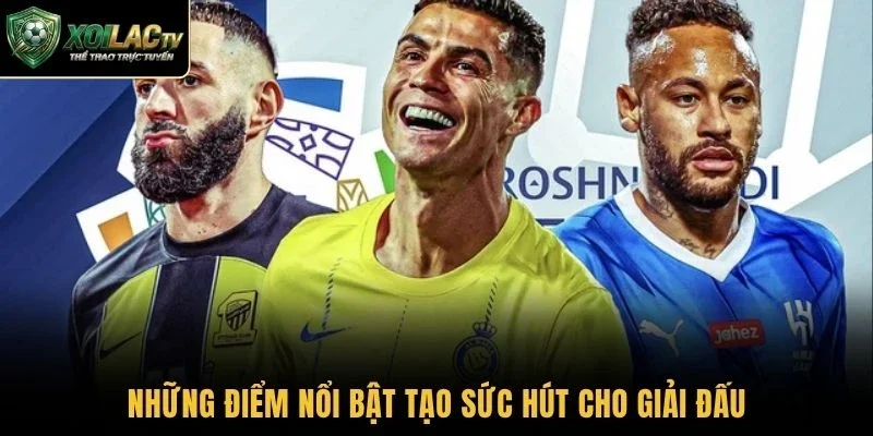 Những điểm nổi bật tạo sức hút cho giải đấu