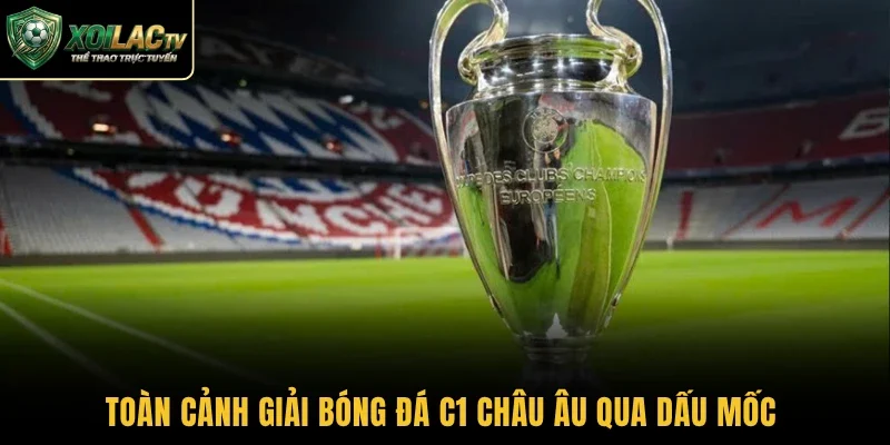 Toàn cảnh giải bóng đá C1 Châu Âu qua dấu mốc